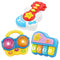 WEofferwhatYOUwant Baby Musical Instrument Set - Guitar, Bongo Drums & Piano - Bedtime Light-up Projector, All
