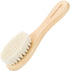 Nature Lotus Wood Baby Hair Bush and Comb Set, Soft Goat Bristle & Pear Wood Comb for Newborns & Toddlers