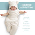 0-6 Baby Swaddle Blanket | Ultra-Soft Plush Essential for Infants Months | Receiving Swaddling Wrap White | Ideal