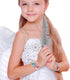 5pc Mermaid Bracelet Set - Unicorn Jewelry for Little Girls, Teens, Kids Party Favor Pretend Play