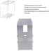 Compact Breast Milk Storage Tower - Transparent Container for Easy Organization