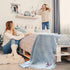 Fastasticdeals Nursery Bedding Baby Blankets for Boys & Girls Sport Cheerleader Jump C Cotton