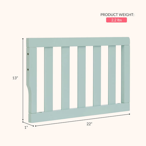 Sweetpea Convertible Crib Toddler Guard Rail - Rose/Tiana Design