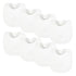 Tiny Twinkle 8 Pack Baby Bibs for Drooling and Teething Waterproof &