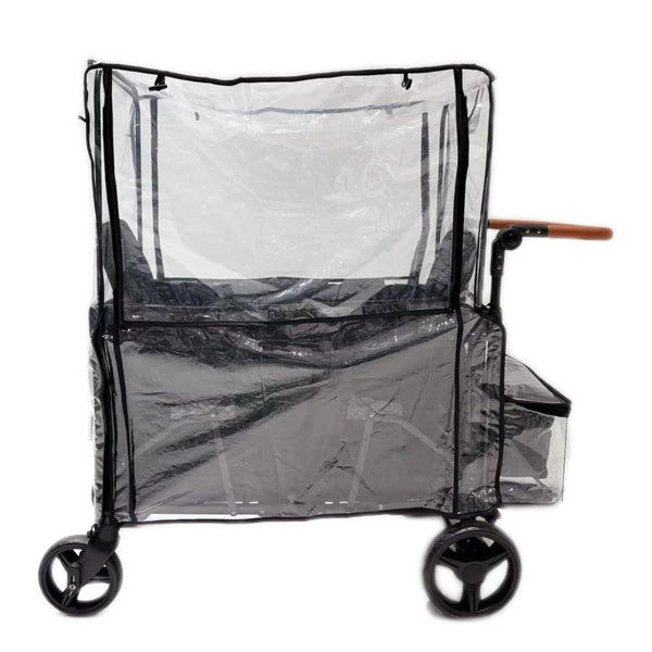 Hiviva Stroller Rain Cover Compatible with Wonderfold W4 Wagon, 4 Seater Wagon Stroller