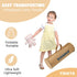 YIHATA Bed Rail for Toddlers, 2 Pack Foldable Safety Bed Rail Guard, Foam Bed Bumper with Non-Slip Cover for Queen,