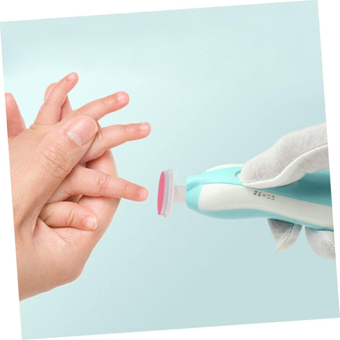 Set 24pcs Newborn Nail File Pad Electric Baby Nail Buffer Safe Easy Nail Care for Babies