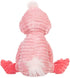 Apricot Lamb Toys Plush Corduroy Flamingo Stuffed Animal, Soft Cuddly 8.5 Inches Perfect for Child