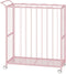 BBLIKE Storage Box - Durable Metal Storage Bin with Wheels and Handle,