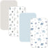 4 Pack Baby Bassinet Sheets - 35"x20" Bedside Bassinet Sheets for Newton,