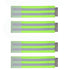 Reflective Bands for Baby Stroller Accessories, High Visibility Elastic Safety Reflector Straps (4 Pieces)