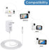 Smays HB66, HB6550, HB50, 5V Charger for Hello Baby Monitor Replacement Power Cord