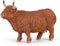 Papo Hand-Painted Figurine - Farmyard Friends Highland Cattle - 51178, Collectible for Children, Suitable for Boys and