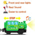 Set Battery Operated Locomotive Train for Wooden Train Tracks, Powerful Engine Train Vehicles Train Electric Remote