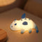 Cute Silicone Night Light for Kids - Touch Control LED Nursery Lamp