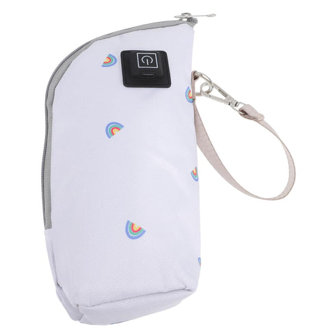 Portable Newborn Milk Bottle Warmer Bag Level Temperature Control USB Electric Insulated