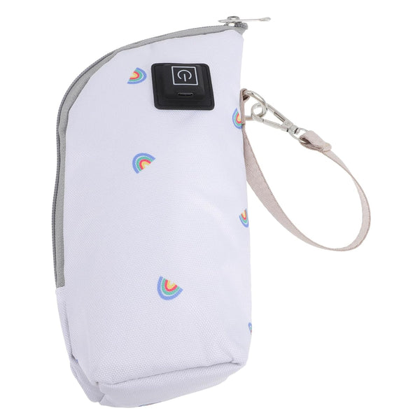 Portable Newborn Milk Bottle Warmer Bag Level Temperature Control USB Electric Insulated