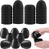 zsccxq 24 Pcs 4 Inch Black Fillable Empty Plastic Easter Eggs Bright Easter