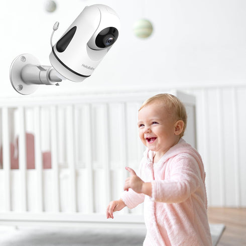 HB65/HB6550/HB6558/HB66/HB248, SM935E/SM650/Bonoch/ChildsFarm/Eufy Universal Baby Monitor Wall Mount Holder, Compatible