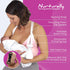 Nurturally Nursing and Pumping Bra, Adjustable Breast Pump Bra, Non-Wired Pumping Bra Hands Free, Breast Pump NOT