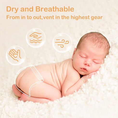 5 (27+lb),48 Count Babycozy Soft,0.8D 10 Baby Diapers Size Dry Disposable Diapers Bouncy Softer Touch Diapers