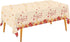 Gatherfun Maple Leaves Waterproof Plastic Tablecloths, Disposable Covers for Fall Parties, 4PCS 54x108 Inch