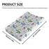Colorful Sea Animals Changing Pad Cover Turtle Whale Jellyfish Sea Horse Weeds Sealife Diaper Change Table Sheets for Boys Girls Soft Stretch Changing Pad Mats Covers 32''x16''