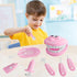 9-Piece Dental Pretend Play Set, Educational Dentist Kit with Teeth Model, Toothbrush, Dental Mirror, Syringe,