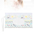Travel Baby Wipes Case, Lightweight EVA Flip Open Design, Pull Out Wipes Bag for Home Travel Daily Use, Printed