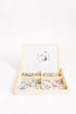 ILM Toolbox Build-A-Word Magnetic Arabic Letter Alphabet Set, 143 Wooden Letters, Dry Erase Board