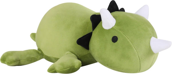 SQEQE 9.8 Inch Weighted Dinosaur Plush - Anxiety Stuffed Animals, Dino Throw Pillows for Kids & Adults