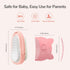 Wishbird 3-in-1 Set Baby Cradle Cap Brush kit, Soft Baby Brush, Curved Comb & Bath Sponge | BPA-Free Cradle Cap