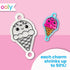Ooly Shrink-Its! 24 PC DIY Shrinking Art Bracelet Kit, Includes 20 Pre-Cut Charms for Kids