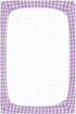 Vdsrup 52 28 9In Crib Sheets for Boys Girl Cute Light Purple Gingham Breathable Mini Crib Mattress Sheets Fitted
