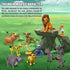 12-Pc Mini Animal Action Figures, Collectible Toys for Kids, Ideal for Cake Toppers & Desktop Decorations