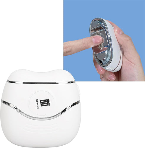 Zoeyilan Trimmer Automatic Electric Nail Clipper, Safety Fingernail with Low Noise Multifunction Nail Scraps Storage