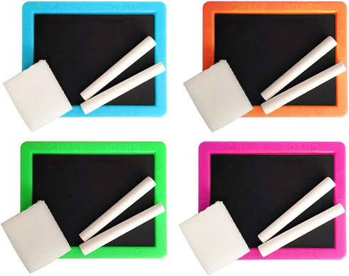 Set Neon Chalkboard Includes Board, Chalk, and Eraser, Educational Learning, Kids Prizes, Prize Giveaways, Party Favors