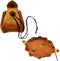 Celtic Tree DND Gifts Dice Bag - Genuine Leather Tray with Drawstring & Button for D&D Dice, Jewelry Storage