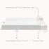 Delta Children Crib and Changer Changing Pad and Plush Cover - Works with Crib and Changers - Machine Washable Cover.