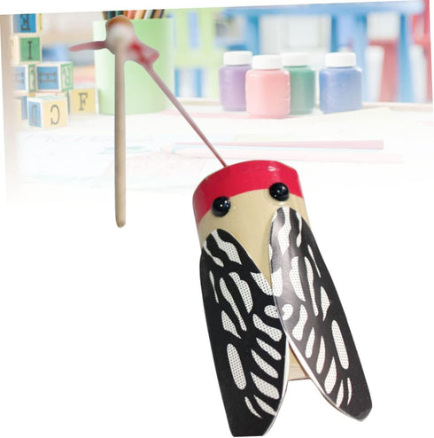 Kidcraft Playset 3pcs Toys for Kids Traditional Chinese Toys Noise Maker Toys Cicada Toy Self Made Semi-Finished Product Child Bamboo Chinese Toys Bamboo Cicadas