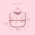 Accmor Waterproof Toddler Bibs - Mess-Free Feeding for Boys and Girls