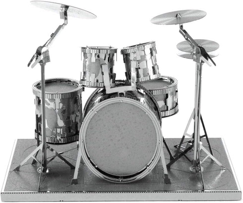 Fascinations Metal Earth Drum Set 3D Metal Model Kit