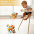 5 1 1-3, 6-12 1 2 in Montessori Busy Board Sensory Toy for Toddlers Pull String Fidget Baby Toys Months, Infant Carseat
