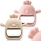 ChooKaChoo 2 Pack Baby Teething Toy Silicone Teething Mitten for Babies Over