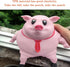Adorable Pink Pig Squishy Toy - Stress Relief Squeeze Toy for All Ages (Large)