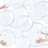 Sratte 20 Pcs Inflatable Beach Balls - Multiple Sizes PVC Swimming Pool Balls for Summer Pool Toys and Party Favors