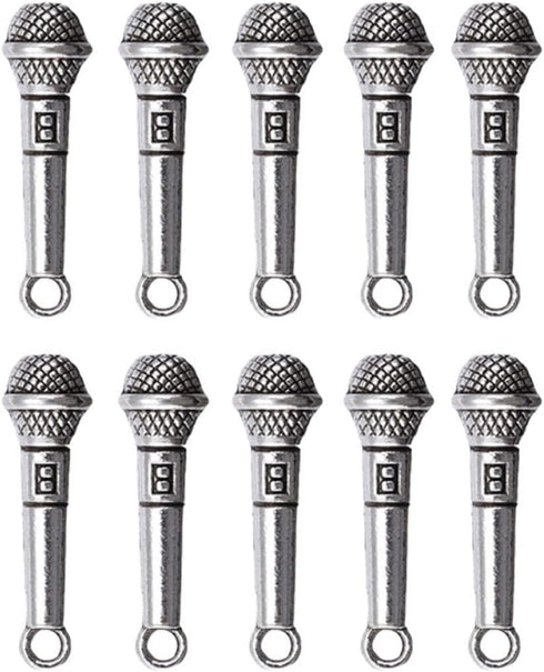 Toyvian Dollhouse Decor Musical Doll, 1:12 Scale Miniature Microphone Musical Instruments Dollhouse Accessories