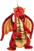 Eugene the Red Dragon Plush Toy - Soft and Huggable Stuffed Animal