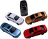 5PCS 1:100 12V HO Scale Model LED Lighted Car with Front and Rear Lights for Building Train Layout