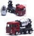 Construction Trucks 6pcs Colorful Mini Assorted Vehicles Alloy Diecast Car Sand Box